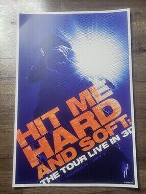 BILLIE EILISH- Hit Me Hard and Soft- The Tour-  AMC Limited Edition PROMO Poster